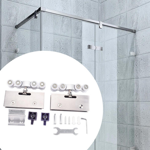 Rodillos Para Puertas Corredizas De Vidrio Ruedas Colgantes