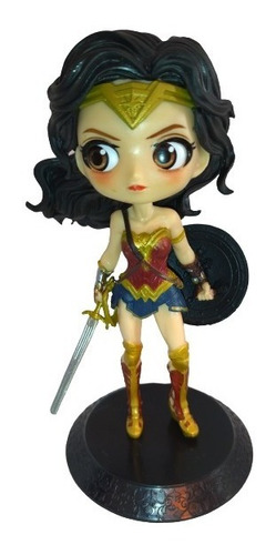 Figura Wonder Woman Con Base