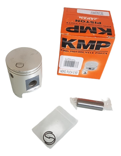 Kit Pistão Sem Anéis 0,50 Para Ciclomotor Hero Puch - Kmp
