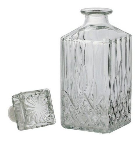 Imagem 4 de 5 de Garrafa De Vidro P/ Licor Ou Whisky Hamilton 700ml Lyor