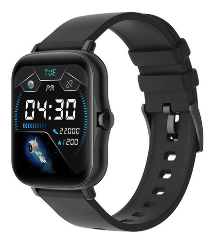 Colmi Smartwatch P8 Plus Gt Black Silicona Ips Android Ios Color De La Malla Negro Color Del Bisel Negro Color De La Caja Negro