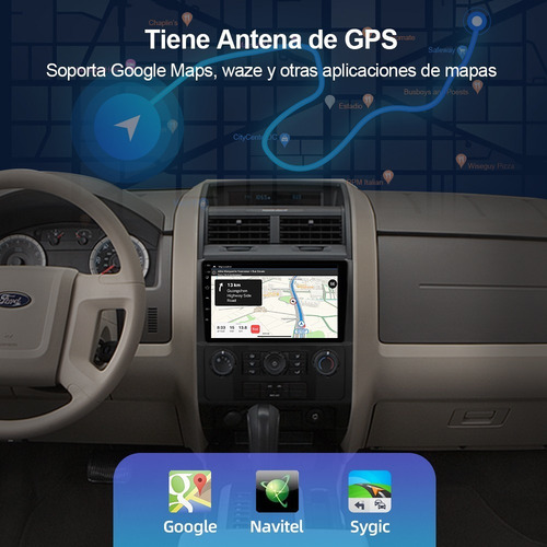 Estéreo Cámara Para Ford Escape 2008-2011 Gps Cámara Kit Fm