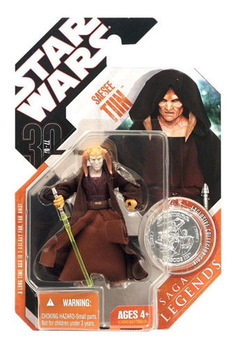 Star Wars 30th Saga Legends Jedi Master Saesee Tiin