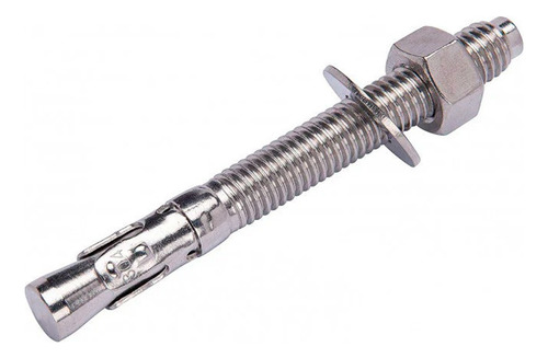 Set 10 Aisi 304 Pernos Anclaje De Cuña Inox 1/4-20 X 2-1/4