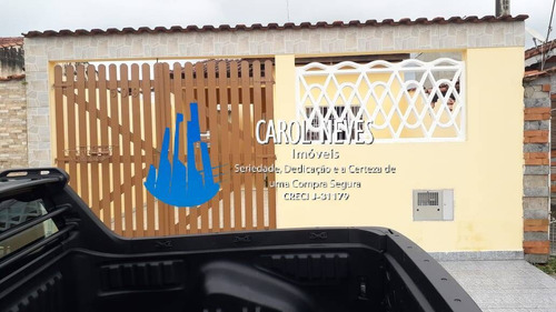 Imagem 2 de 14 de 5200 - Casa 2 Dormitórios Suite Balneário Itaguaí Mongaguá