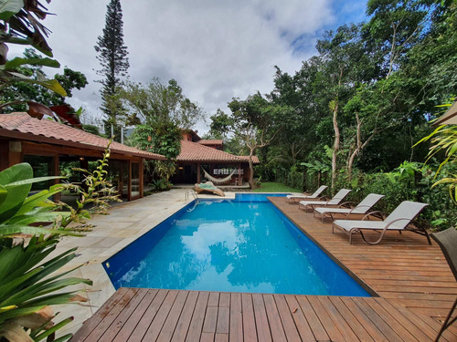 Imagem 5 de 30 de Casa De Alto Padrão, Com Piscina, Na Praia De Itamambuca, Ubatuba - Lii - 33121731