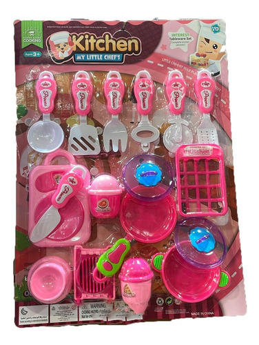 Juego De Cocina Juguete Set De Cocina Para Niña Ekolmac