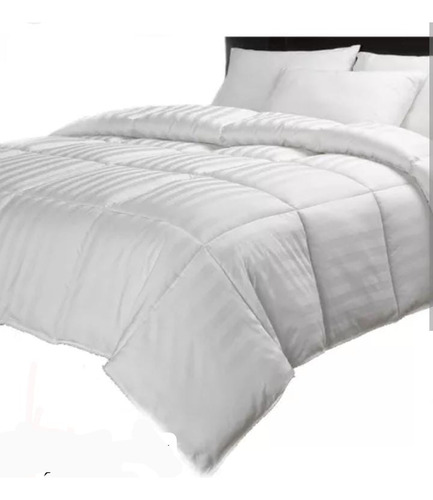 Plumon Nordico Cama Doble  Blanco 220*240 +  2 Fundas 