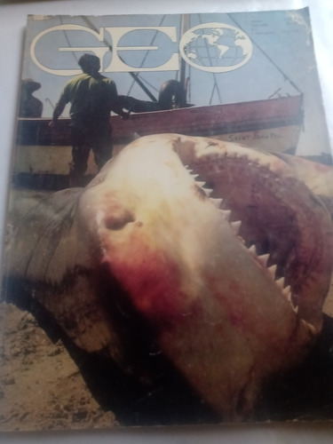 Revista Geo Marzo 1980 Año 3 Vol. 2, No. 3 Tiburón Y La Luna