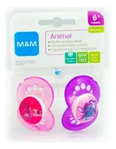 Comprar Set Chupones Ortodonticos Animal 6+ Caja Esterilizadora Mam