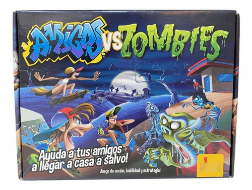 Juego De Mesa Amigos Vs Zombies - Bontus