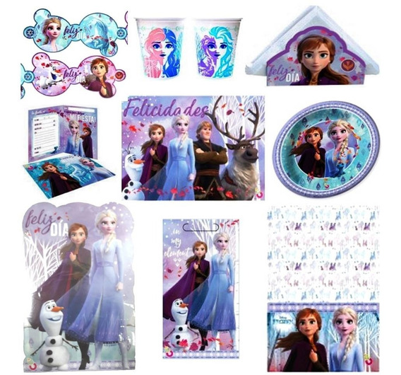 quemar Desnatar hipocresía Combo Cotillón Frozen 30 Chicos Servilletas Afiche Juguetes | COTILLON  YFANTASIA