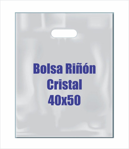 Bolsa Riñon Ad Transparente 40x50 - Pack X 100 Un.