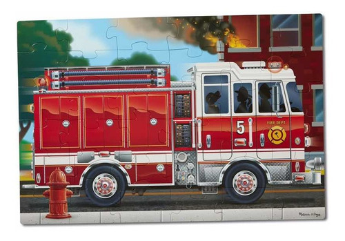 Rompecabezas Fire Truck ( Tipo Tapete)