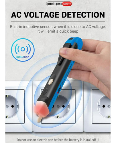 Probador Voltaje Sin Contacto Tipo Pluma 90-1000v C/linterna