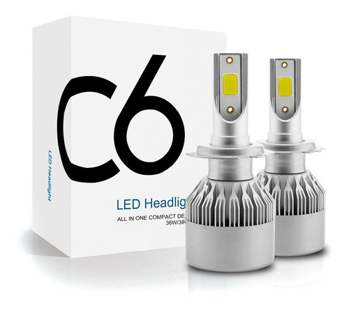 Kit Lampara Led Cree H1, H3, H7, H11, 9005 6000k