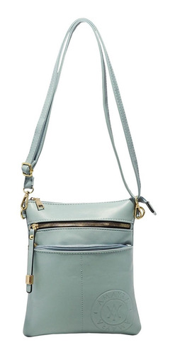 Imagen 1 de 7 de Morral Mujer Bandolera Con Cierre Premium Amayra
