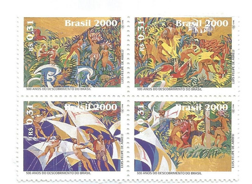 Brasil - Selo Novo 500 Anos Do Descobrimento Do Brasil, 2000