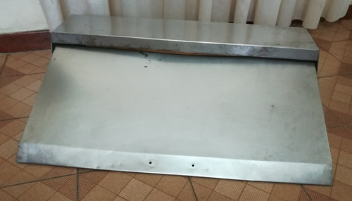 Tapa De Aluminio Para Parrillera, Cocina O Carrito De Comida