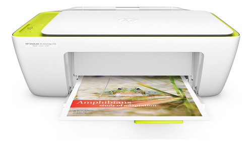 Impressora a cor multifuncional HP Deskjet Ink Advantage 2136 branca 100V/240V