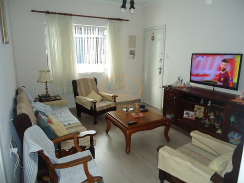 Apartamento Com 2 Dormitório(s) Localizado(a) No Bairro Macuco Em Santos / Santos - 5855