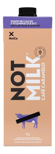 Bebida Vegetal Café Caramelo Notemilk Notco Caixa 1l