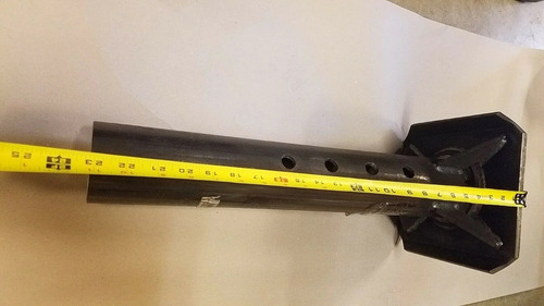 Jalón Ajustable Para Remolque Cuello De Ganso Con Perno Rey