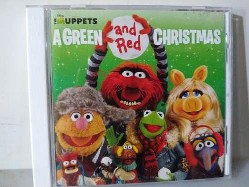 Muppets A Green And Red Christmas Cd Usado 