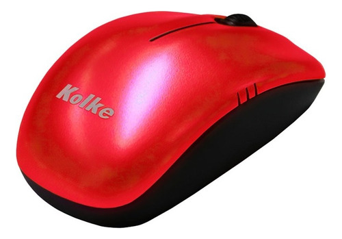 Mouse Inalambrico Kolke Kem-365 Color Rojo