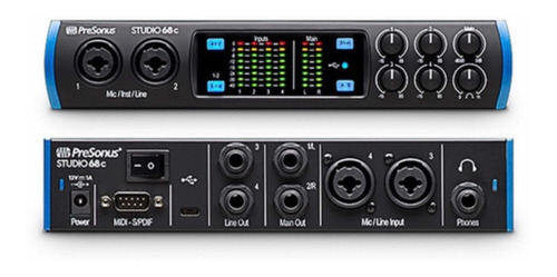 Interface De Audio Presonus Studio 68c Novo Lacrado !