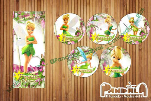 Bolsitas Para Sorpresitas Tinkerbell Campanita X 10 Unid.