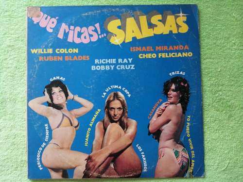 Eam Lp Vinilo Que Ricas Salsas '83 Hector Willie Blades Cheo