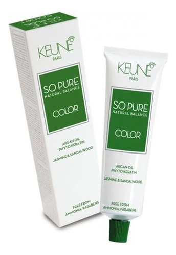  Keune So Pure Color 60ml - Todas As Cores Tom 5.23 Castanho Claro Cacau