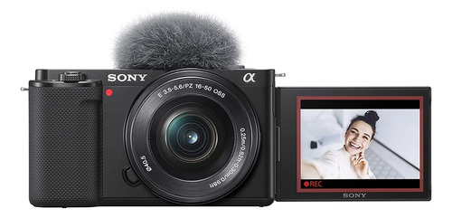 Sony Alpha ZV-E10 ILCZVE10 sin espejo color negro