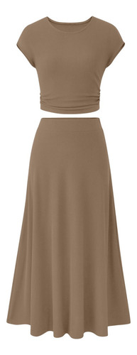 25, Conjunto De Vestido De Vestir De Color Colgante Para