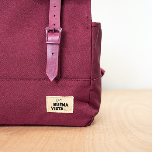 Mochila Notebook 17'' Buenavista Square L Burdeo