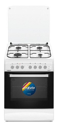 Cocina Combinada Enxuta Blanca Cenx5644w Timer Grill