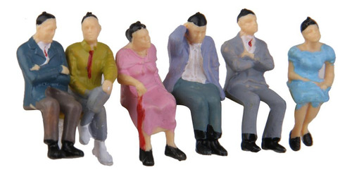 100pcs O Scale Diorama Railway Painted People