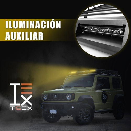 Juego Canastilla Portaequipaje Y Escalera Suzuki Jimny 2021+