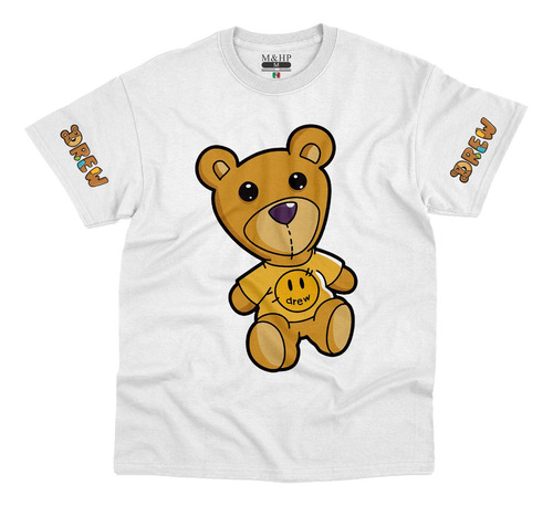 Playera Drew House Bear-oso Justin Bieber M3