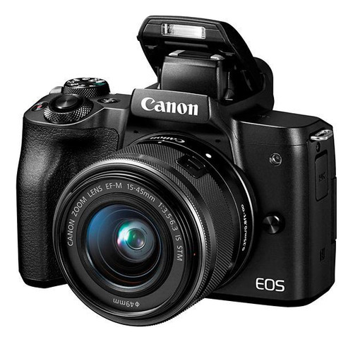 Câmera Dslr Canon Eos M50 24.1mp 3.0 Wi-fi/nfc/bluetooth