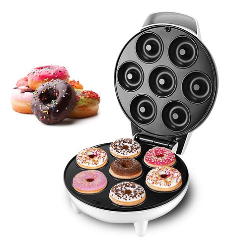 Máquina De Mini Donas X6 Rosquillas Antiadherente Electrica