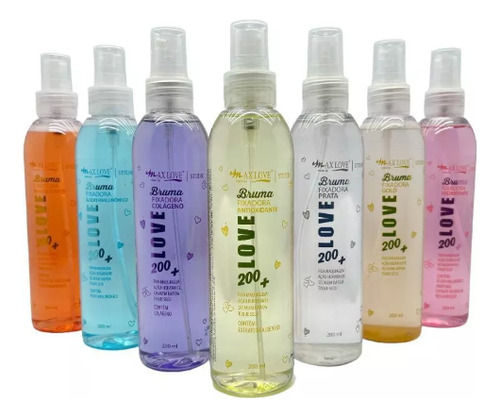 Bruma Fixadora Hidratante 200ml ,max Love