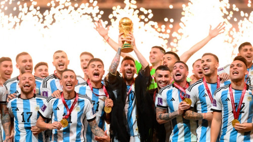 Argentina Campeon Qatar 2022 La Pelicula (dvd)