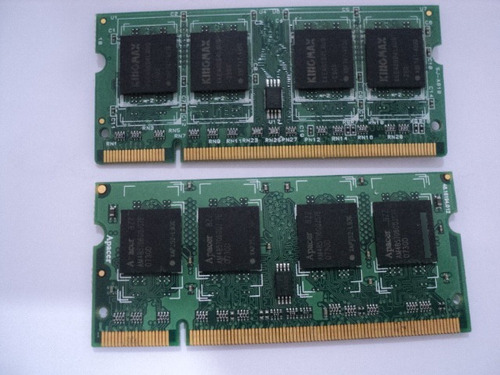 Memoria Notebook 1g Ddr2 667 Pc2 5300 (em 2 Pentes De 512mb)