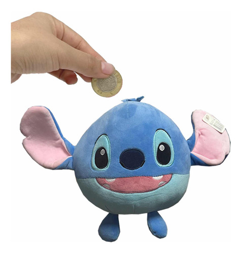 Stitch Marvel Peluche Alcancía Suave Con Luz Let Y Sonido