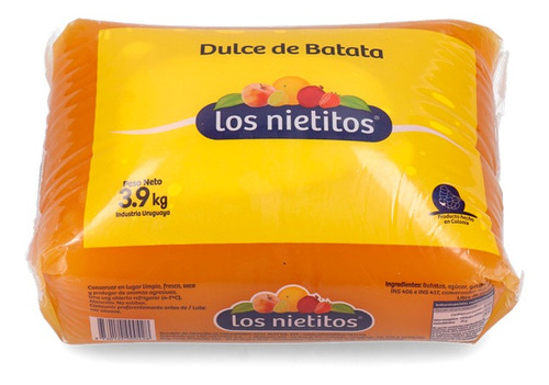 Dulce De Batata Los Nietitos X3,9 Kilos