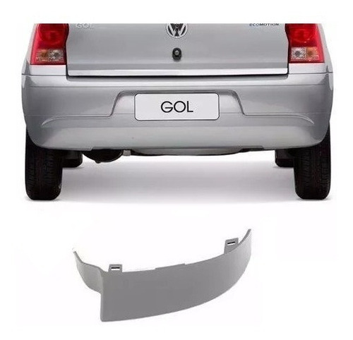 Moldura De Farol Trasero Derecho Volkswagen Gol G4