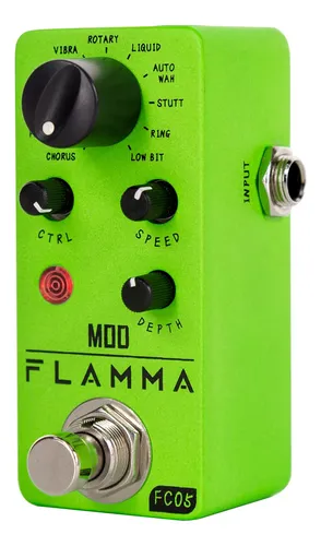comprar Pedal De Modulación Flamma Fc05 Mini Con Chorus Flanger Y Má