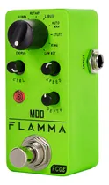 Comprar Pedal De Modulación Flamma Fc05 Mini Con Chorus Flanger Y Má